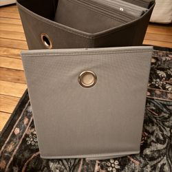 8 11” Cube Storage Containers