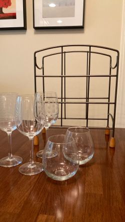 Wine Rack AND Glasses