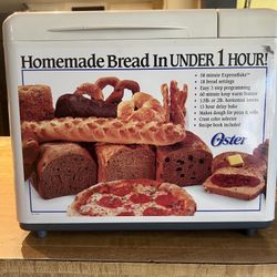 Oster Bread Machine Maker 