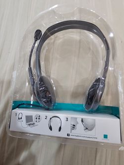 Logitech H110 Stereo Headset with Microphone – New in Package