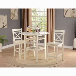 3 PC Counter Height Dining Set