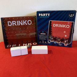 NEW DRINKO Social Shot Glass Party Fun Game | Birthday Or Christmas Gift 