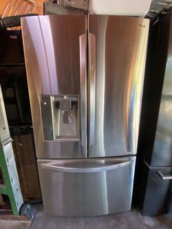 36 inches wide Refrigerator, French door, LG brand