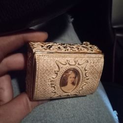 Vintage  Small Jewelry Box