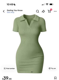 Green dress