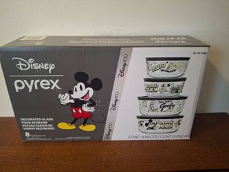 Disney 100 Decorated Glass