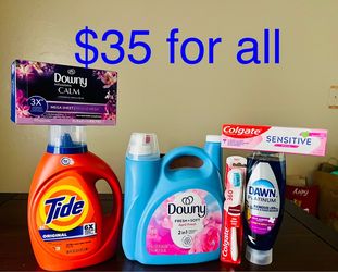 Tide bundle $35 for all