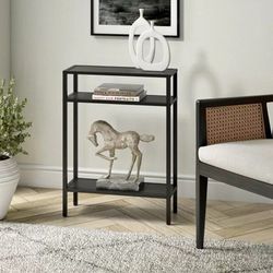 Slim metal console sofa table accent table - NEW