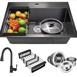 AKDY All-in-One Kitchen Sink