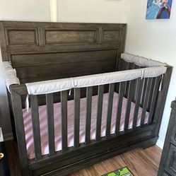 Baby Crib And Mattress