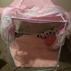 indoor princess play tent.