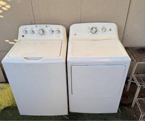 Washer and dryer  set ge high efficiency