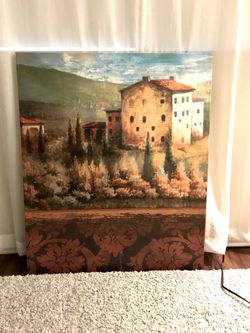Canvas painting