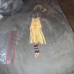Authentic antique native american medicine bag