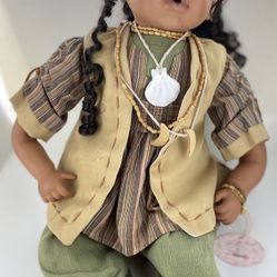 Large Porcelain Limited Edition Martha Doll 1 Of 5K With Tags