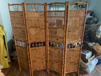 bamboo room divider