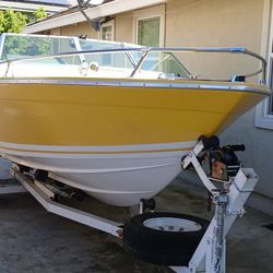 1973 Thunderbird Mercury Boat