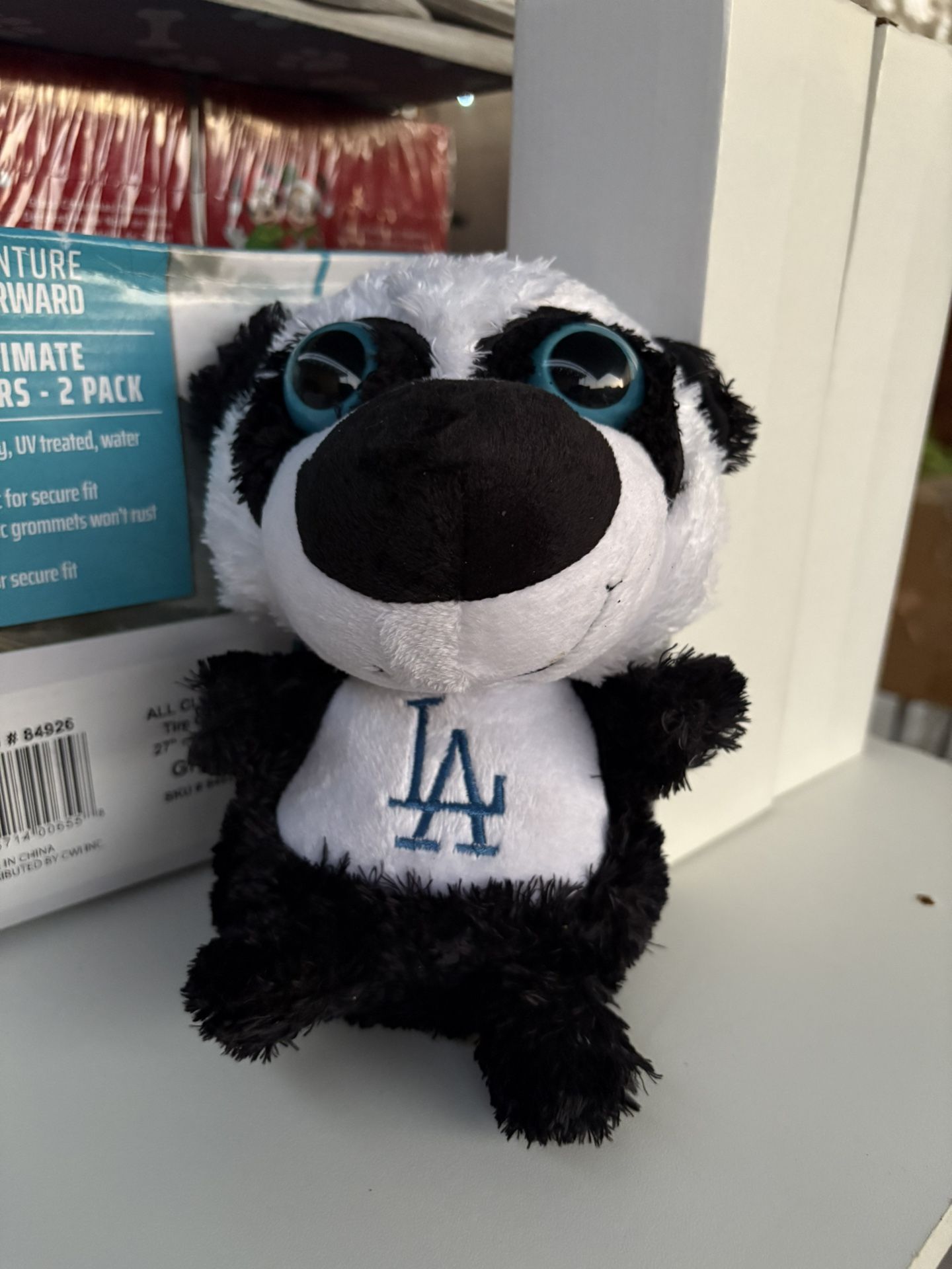 Dodgers Panda Doll