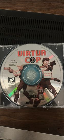 Virtua Cop For Sega Saturn