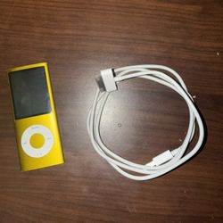 iPod Nano 4th Generation (Yellow)