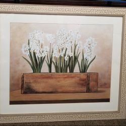 Beautiful Cherry Bloom 40" x 34" Frame