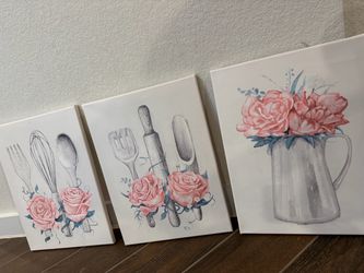 Canvas wall art