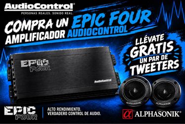 Audio Control Amplifier 4 channel