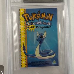 1999 Candy Planet Puzzle card #148 dragonair BGS 4 Pokemon