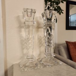 Crystal Candle Stick Holders 