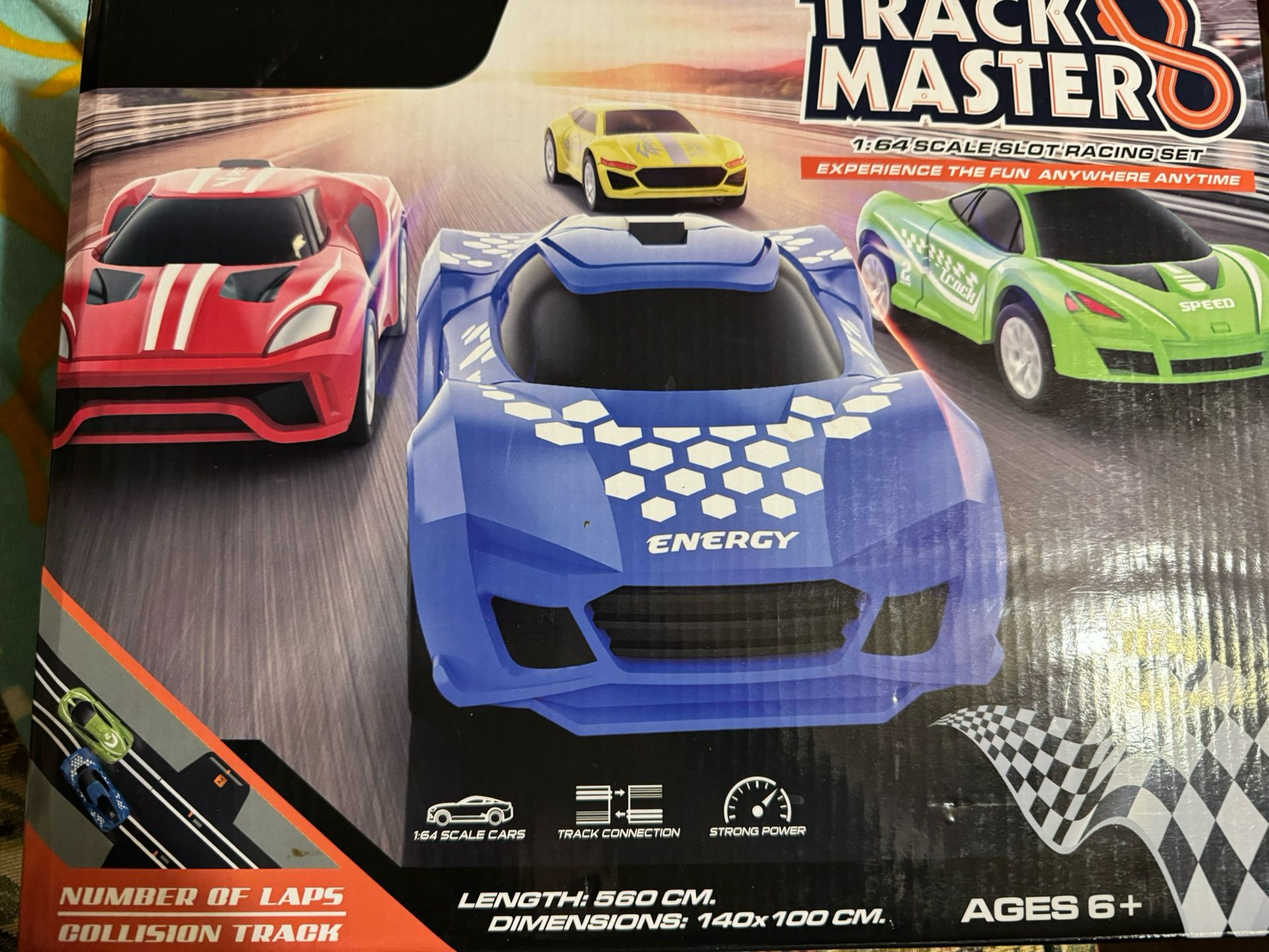 Track Master Slot Race Cars Brand New In Box Never Opened