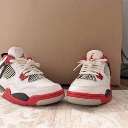 Jordan 4s Fire Red 