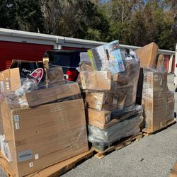 AMAZON RETURN SALVAGE PALLETS 