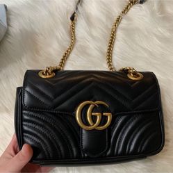 Authentic Gucci Marmont With Dust Bag Included