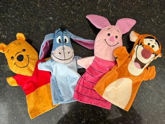 Melissa & Doug Disney Winnie The Pooh Soft & Hand Puppets - Set of 4