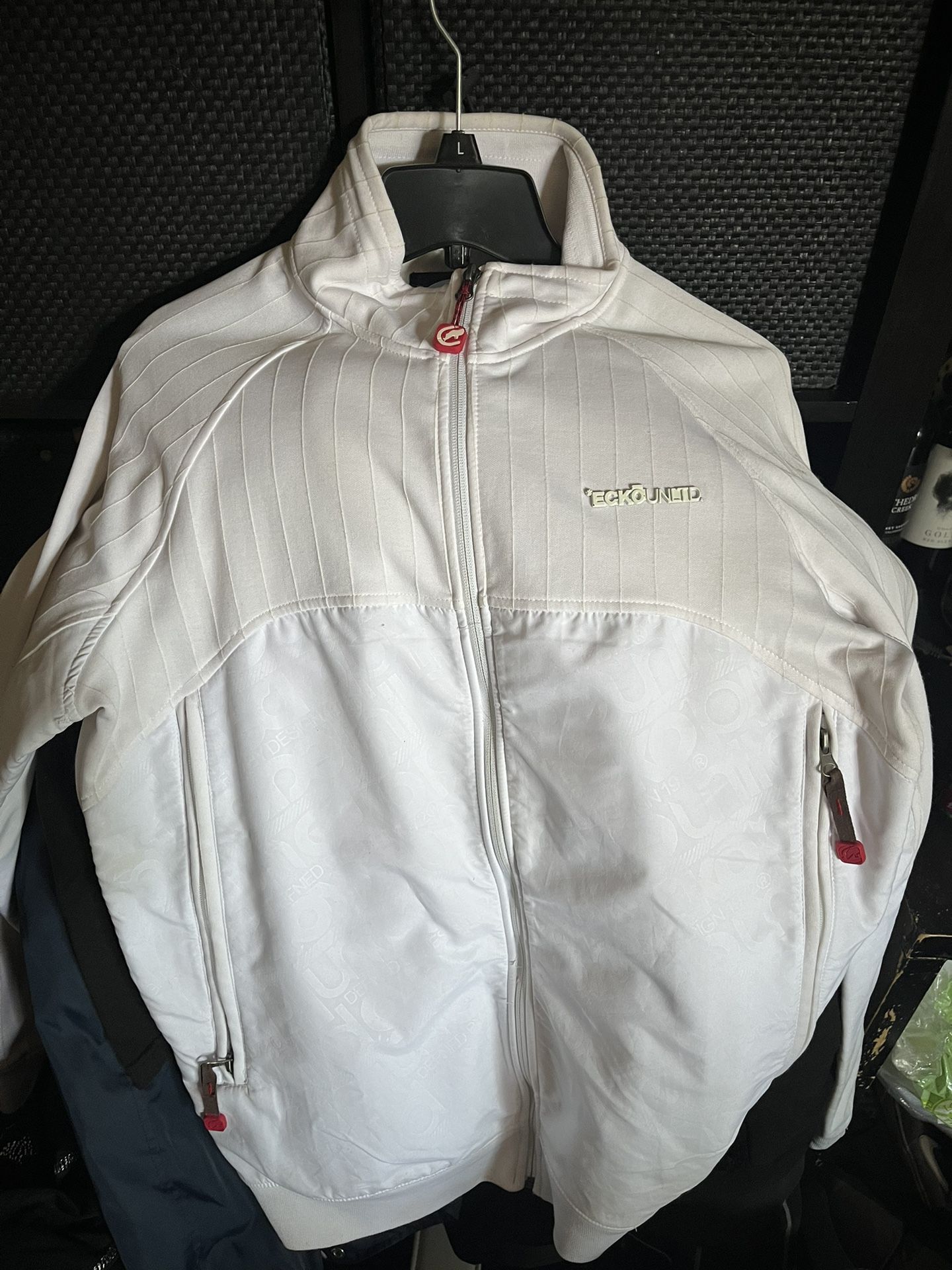 Echo White Track Jacket 