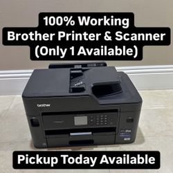 100% Working Brother Printer & Scanner (Only 1 Available) Pickup Today Available 