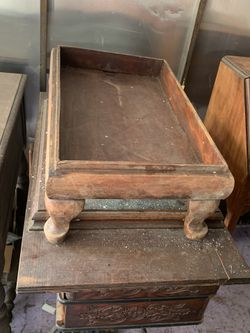 Vintage Wooden Foot Stand
