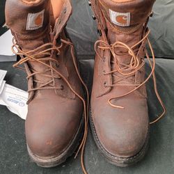 Carhartt Size 10 Steel toe boots 