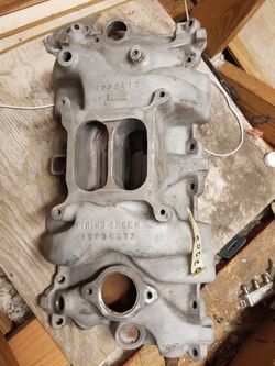 1969 Z28 Camaro intake 3932472