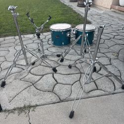 Drum Hardware Lot – Cymbal, Snare & Tom Stands (Great Condition)