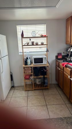 Bamboo Kitchen Shelves