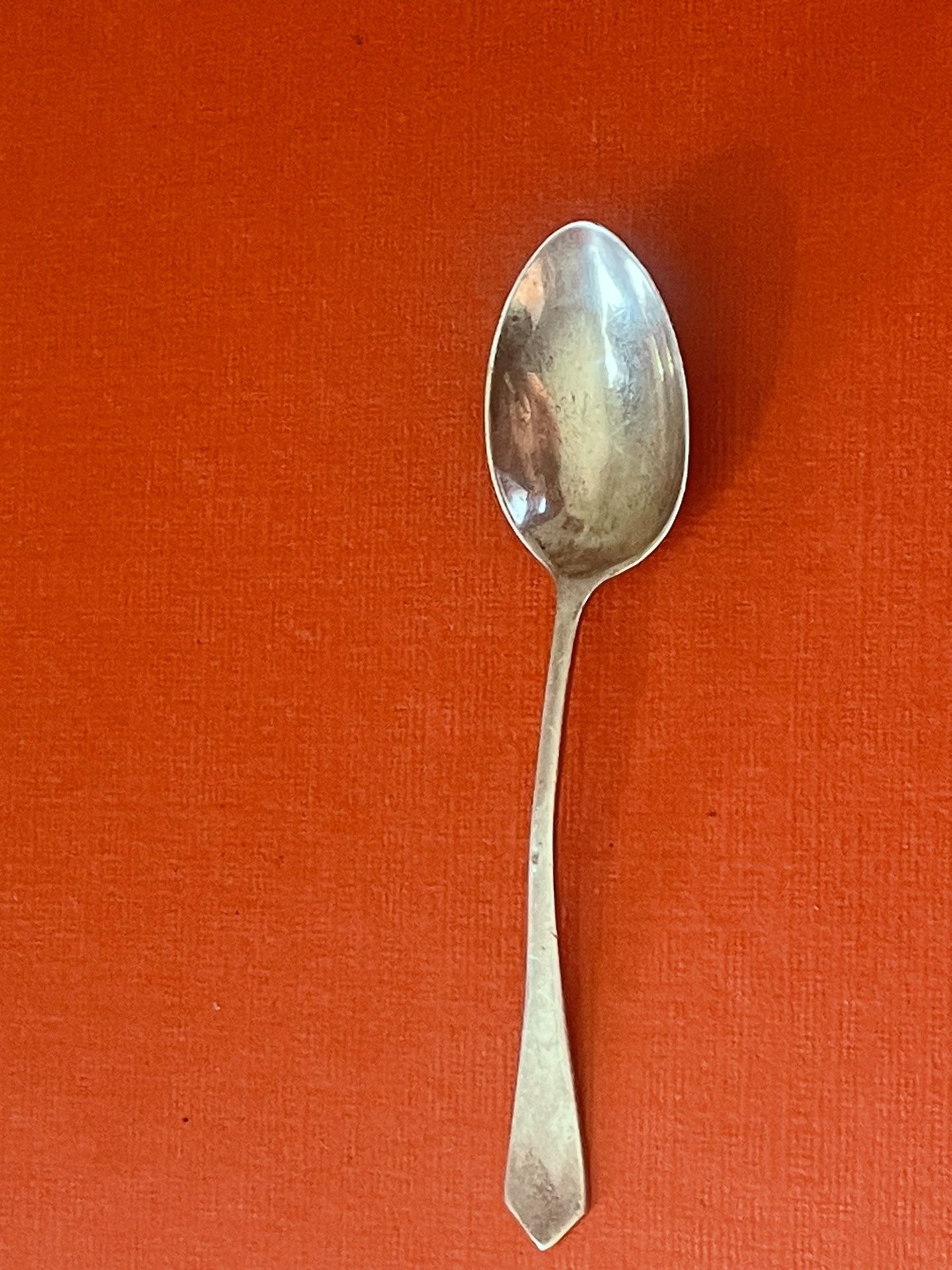 Antique Sterling Silver English Baby Spoon