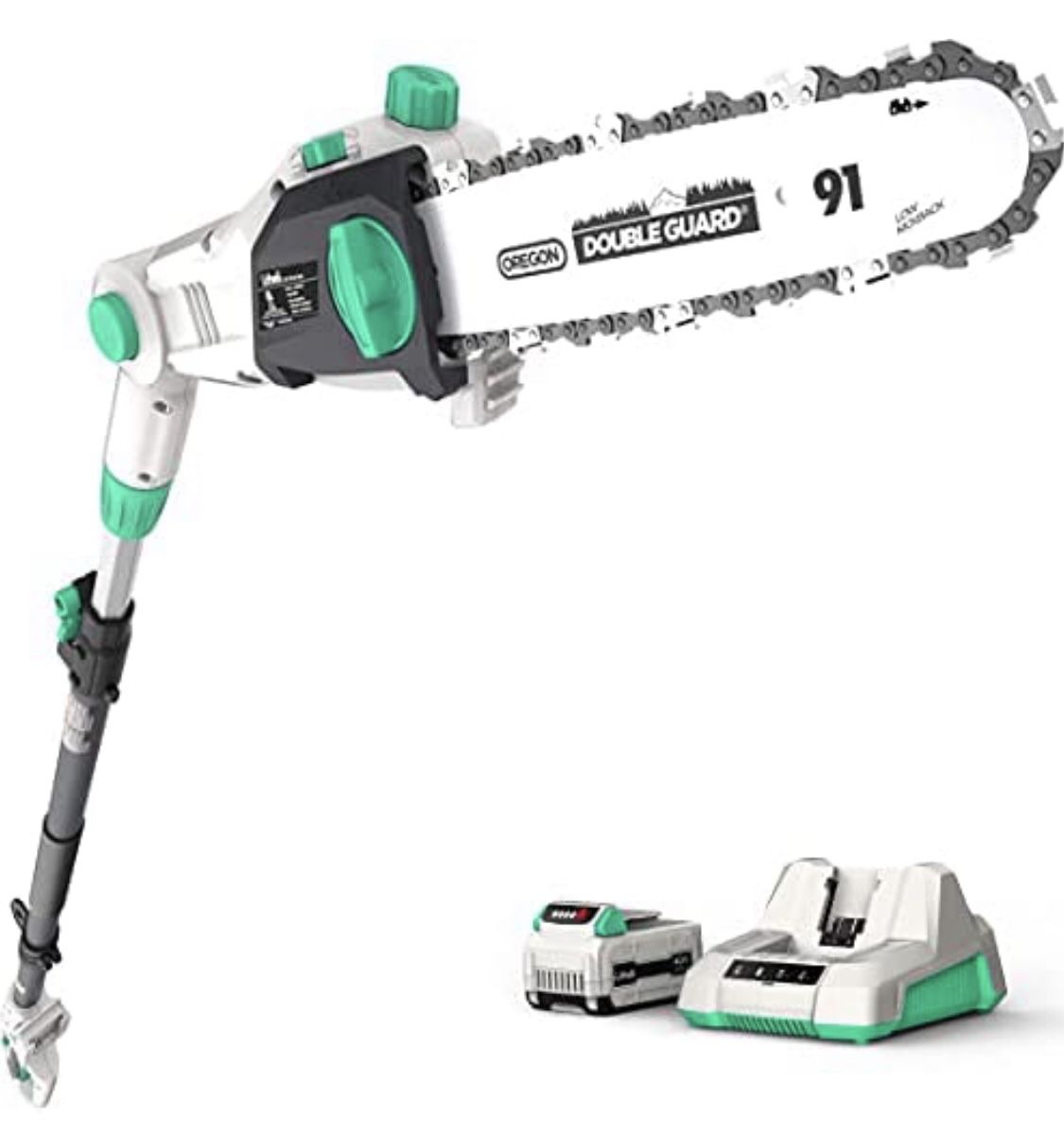 thumbnail image 2 of Litheli Cordless Pole Saw, 40V 2.5Ah Battery Pole Saws For 2 of 9