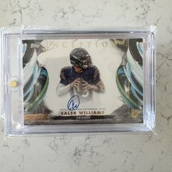 Caleb Williams Inception Auto