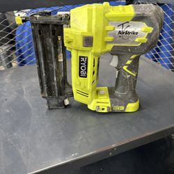 Ryobi 18g Brad Nailer Cordless With Battery 