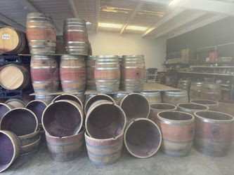 Wine Barrels, Planters And More!! YES THEY ARE AVAILABLE