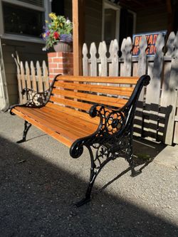 Hand Made Garden Bench