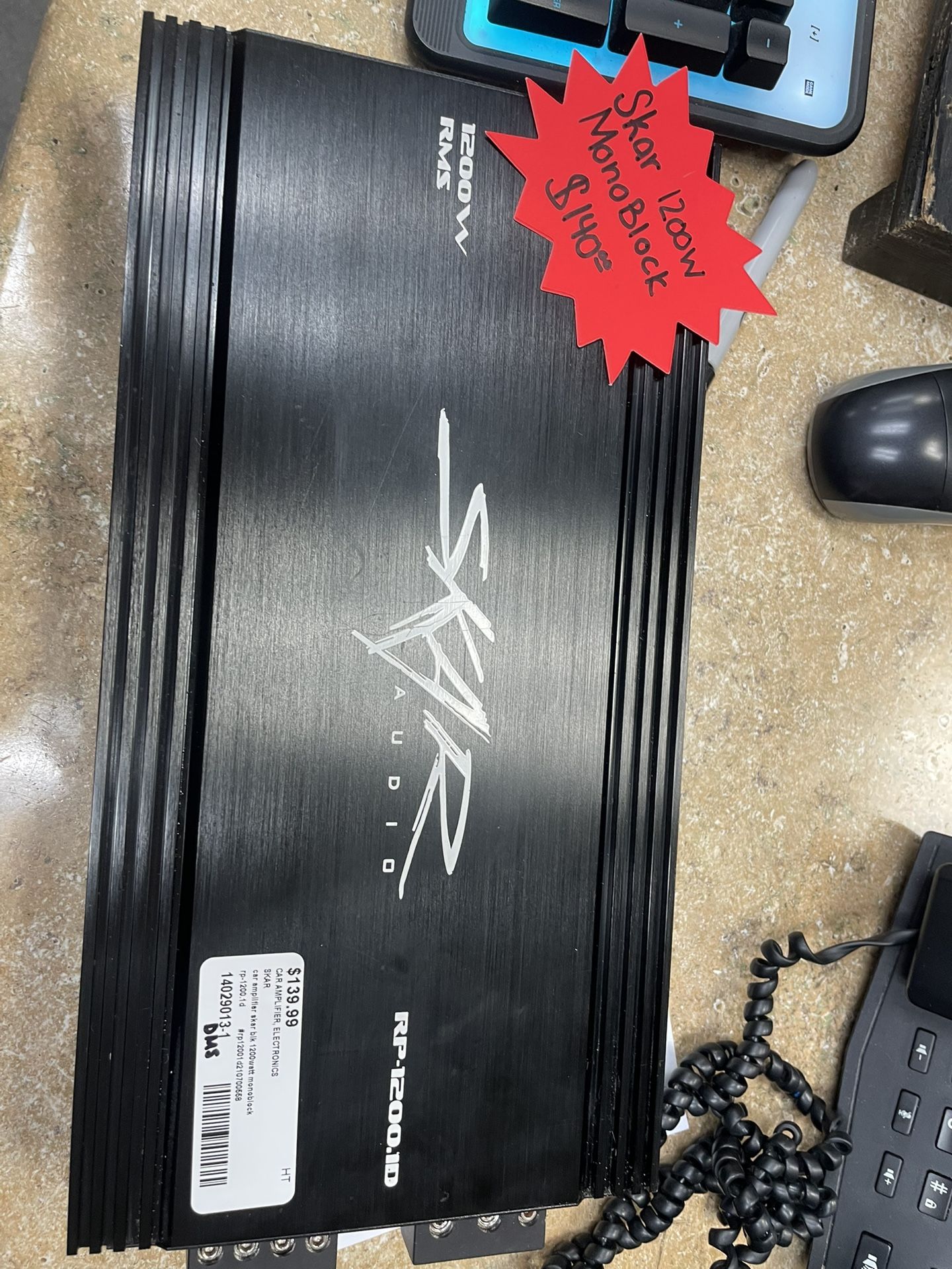 Skar 1200w Monoblock