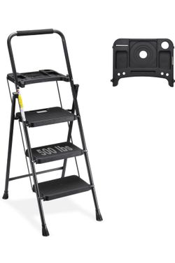 3 Step Ladder With Tool Tray
