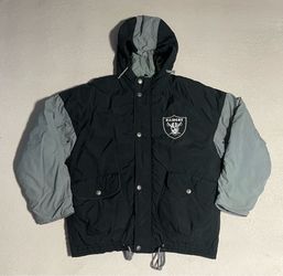 Vintage Oakland Raiders Jacket Size XL Mirage NFL 90s